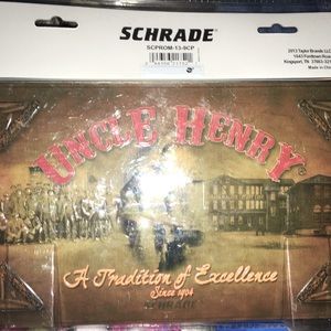 SCHRADE LIMITED EDITION Uncle HENRY in box